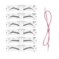 Reusable Eyebrow Stencil Set